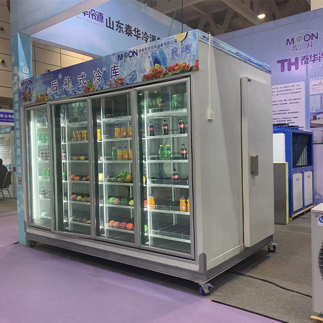 Refrigeración de cámara fría de exhibición de frutas y verduras fabricadas en China